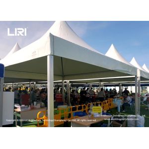 China Easy To Install Pagoda Tent Aluminum Structure White PVC For Anti - Epidemic on sale