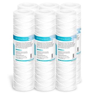 Cheap 10*10*30cm PP String Wound Filter Cartridge 1 10um for Long-Lasting Water Filtration for sale
