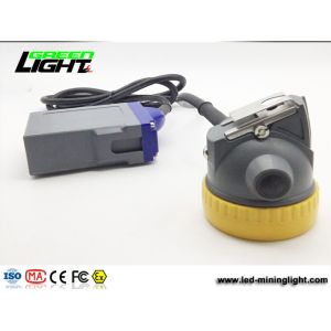 1.6W 216lum Rechargeable Led Miner Lamp 15000lux For Coal Mining