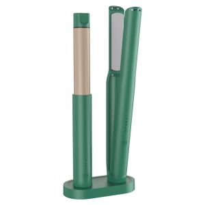 Cheap EMC Certification Portable USB Rechargeable Straight Curly Hair Set for sale