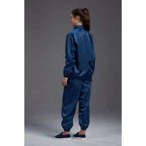 Electronic industry used Anti Static ESD Jacket and pants dark blue autoclaved