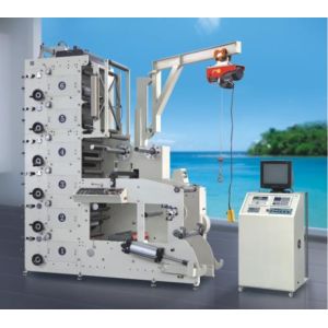 High Speed Paper Cup Printing Machine RY480-6C-B UV Label Flexo Printing Machine