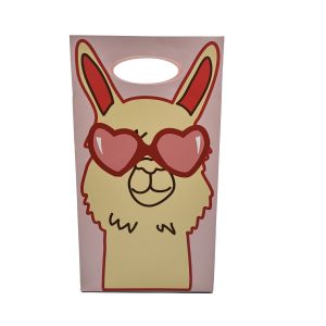 Paper Gift Bag with Window Handle and Colorful Printing Shopping Paper Bag for