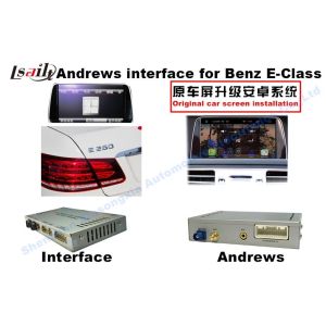 Benz NTG 4.5 Android Auto Interface Multimedia Video Interface For 2012 Version