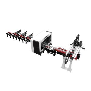 High Potency 400mm*400mm Fully Automatically Sawing Line Simple Operation