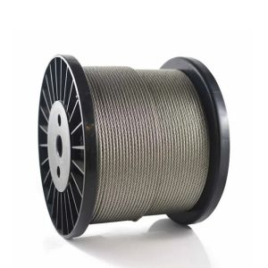 Decoiling Non-Alloy Galvanized Steel Wire Rope 6*12 6*7 6*19*6*37 with Non-Alloy