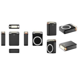 Custom 22.5W Magnetic Wireless Power Bank Fast Charging 10000mAh Mobile Charger