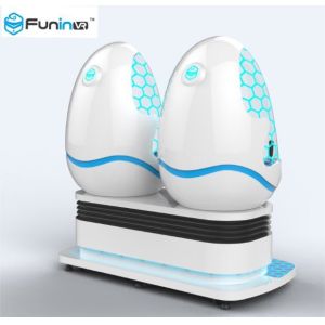 Quick Money 9D Egg VR Cinema 2 Seats Virtual Reality 9D Egg VR 9D Cinema Motion