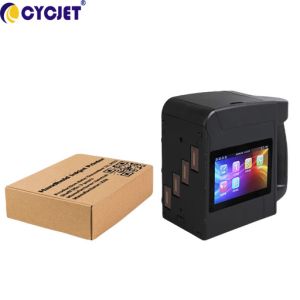 CYCJET Handheld 4 Inches Inkjet Printer Handy Cardboard Carton Box Coding Paper