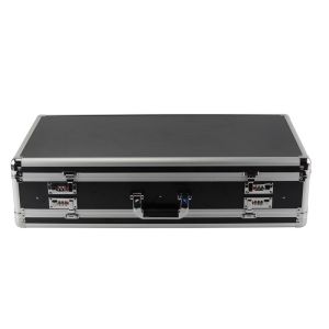 China Aluminum Double Sided Gun Case Custom Made Aluminum Gun Case Foam Insert Double Sided Open Hard Sided Gun Case on sale