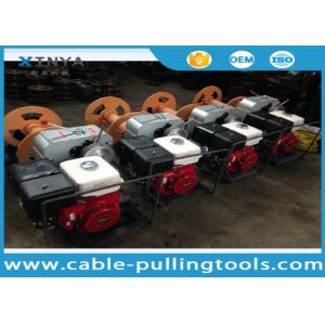 Durable Cable Winch Puller 5 Ton Capacity For Rope Pulling During Pole Erection
