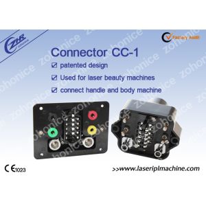 IPl Handles Spare Parts Square CPC Connector For IPL Beauty Machine CC 3