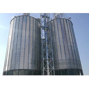 Hopper Bolt Feed Grain Bin With Conveyor Elevator Handling Equipments
