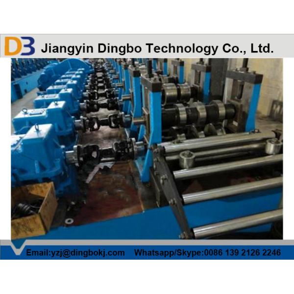 Hydraulic Post Cutting Cold Guardrail Roll Forming Machine With Automatic Easy