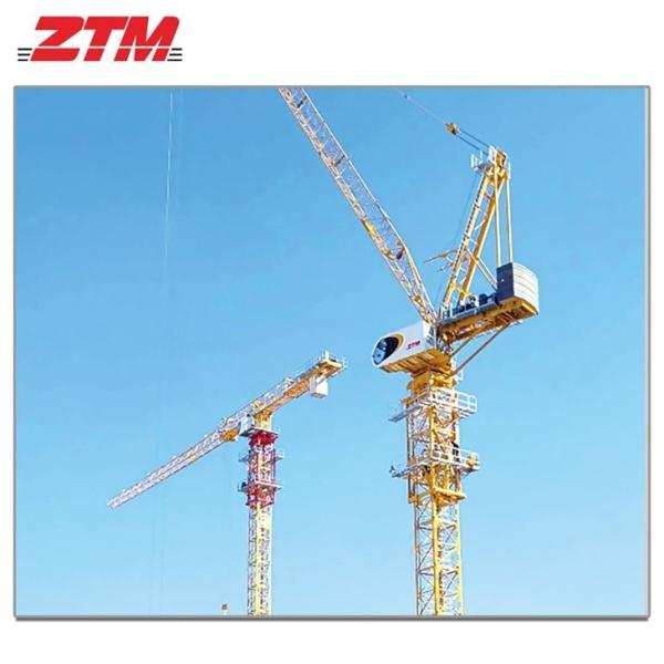 ZTL286 Luffing Tower Crane 14t Capacity 52m Jib Length 2.2t Tip Load Hoisting