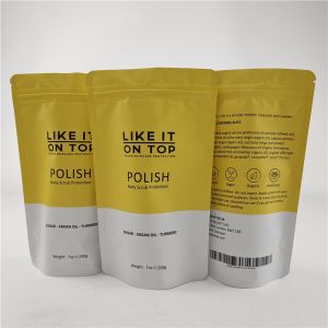 Customized Size Design Stand Up Pouch With Zipper Gravure/Digital Printed