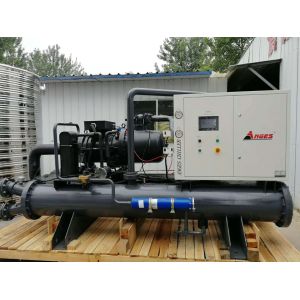 140 Ton Water Cooled Screw Chiller Ethylene Glycol Low Temperature Chiller