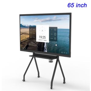 Classroom Smart Interactive Flat Panel 65 Inch OEM LCD Interactive Whiteboard