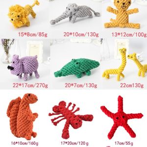 Large Stock Eco Friendly Interactive Custom Cotton Rope 2023 Dog Pet Chew Toys