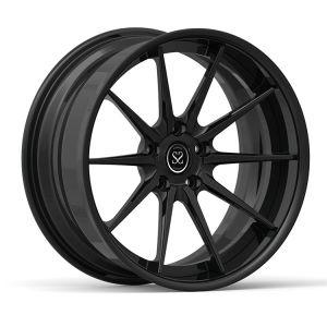 China 19x9.5 Satin Black Mercedes Benz Forged Wheels Custom Aluminum Alloy Rims 5x112 on sale