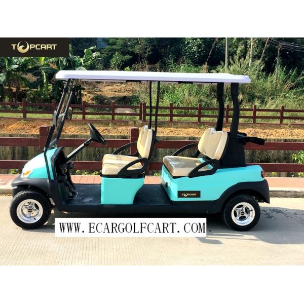 Quality 48V 6 Passenger Electric Golf Cart With Aluminum Chassis For Transportation wholesale