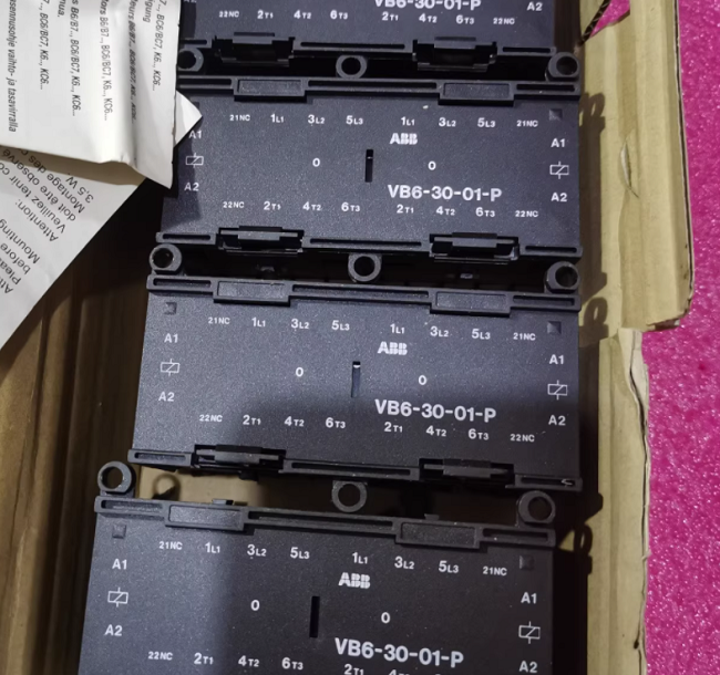 VB6-30-01 ABB Vacuum contactor Medium-voltage power distribution systems