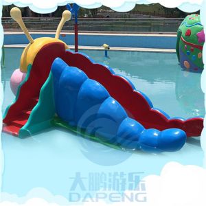 Aqua Park Mini Pool Slide Fiberglass Caterpillar Water Slide CE Approved