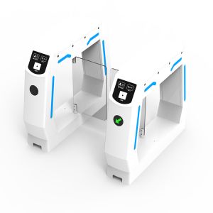 Auto Optical Turnstile Gate Biometric Turnstile With Acrylic Glass