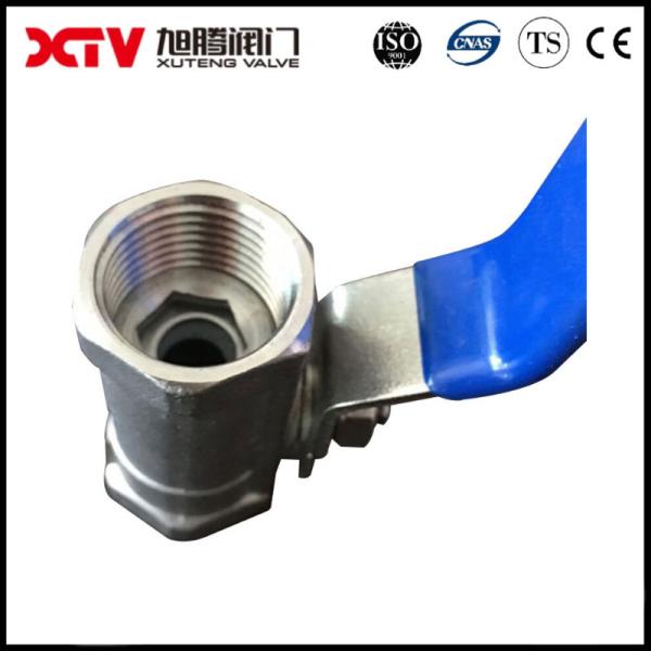 Quality Stainless Steel Manual Threaded 1-Piece Floating Ball Valve for Customization Request wholesale