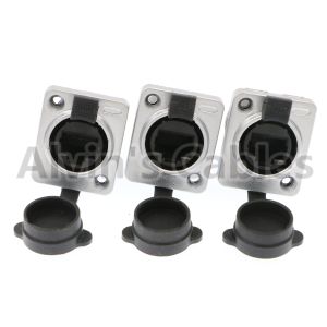 Alvin's Cables 3 Pcs RJ45 Waterproof Coupler Socket Connector IP65 Ethernet