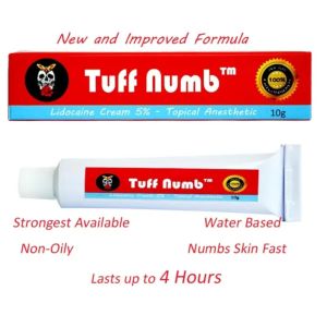 China Tuff Numb Waxing Numb Cream Ear Numbing Cream For Ear Piercing on sale