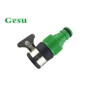 Cheap Quick Adaptor Plastic Tap Connector 19.4mm with Stainless Steel Clamp for sale