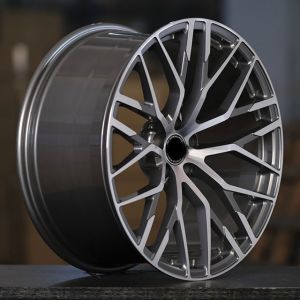 Titanium/machine face 24'' Forged wheels for Mercedes G-Class