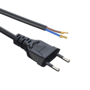 Oxygen Free Bared Stranded Copper Conductor Material 2.5A Brazil 2 Round Pin