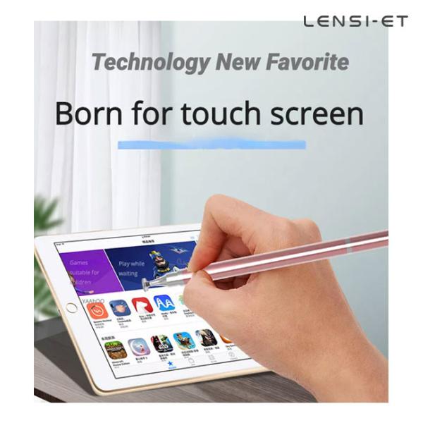 Colorful 2 In 1 Universal Stylus Pencil Promotion Touch Stylus Pen