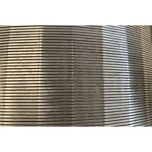 Threaded Wire Wrapped Screens Rust Resistant Electropolished Stainless Steel