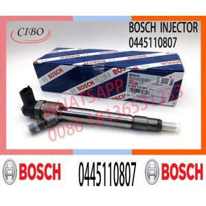 China Genuine Neutral New Common Rail Diesel Fuel Injector 0445110807 0445110808 5347134 for ISF2.8 / ISF3.8 Engine on sale
