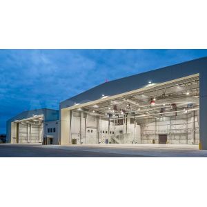 Prefabricated Helicopter Steel Structure Hangar Portable Modular Aircraft