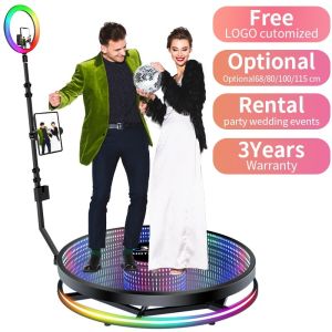 Gro Compatible Portable Selfie Spin 360 Photo Booth for 1-6 Person Photos 360