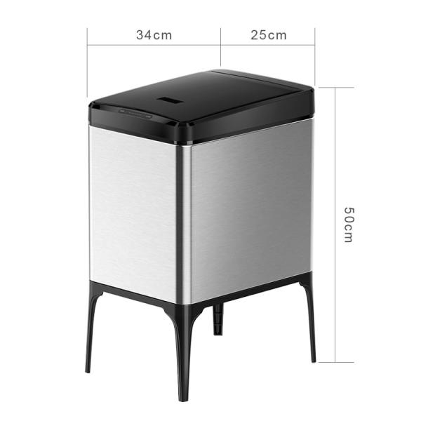 Portable Electronic Household Kitchen Induction Garbage Bin Automatic Sensor Mini Indoor Plastic Smart Trash Can
