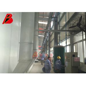 China Automatic Surface Cleaning 69kw Sandblasting Room on sale