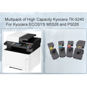 Kyocera TK-5240 Generic Color Toner Cartridge set for Kyocera ECOSYS M5526 and
