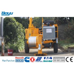 China TY90 Transmission Line Stringing Equipment Max Pull 100kN Hydraulic Puller on sale