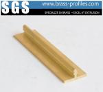 Brass T Bar For Decorative Window C38000 Copper T Slot Framing