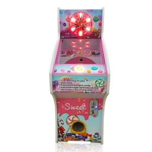 OEM Coin Operated Kiddie Ride Coin Pusher Lollipop Vending Game Machine
