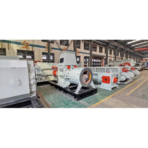 CE ISO Certified Brick Plant Machine Double Stage Vaccum Extruder for Fired Clay Brick Production