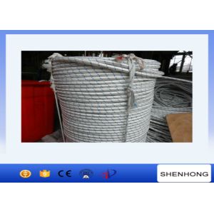 Nylon OPGW Hotline Installation Cable Pulling Rope 20mm Diameter Double Braided