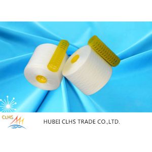 Low Hygroscopic 40 / 3 Raw White Yarn , Recycled Spun Sewing Thread Yarn