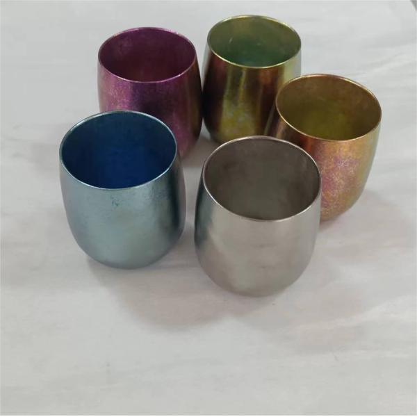 Portable Pure Titanium Ice Water Mug Double Insulated Beer Cup