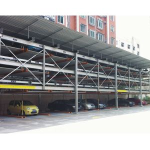 Intelligent Puzzle Car Parking System 4 Decks Lift-sliding Automatic Vehicle